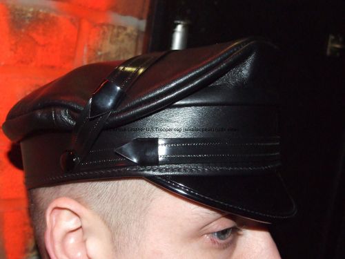 Leather Trooper Cap (U.S.)